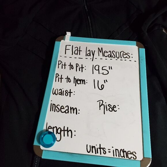 Soma black fullzip stretchy casual sweater M - Picture 8 of 9